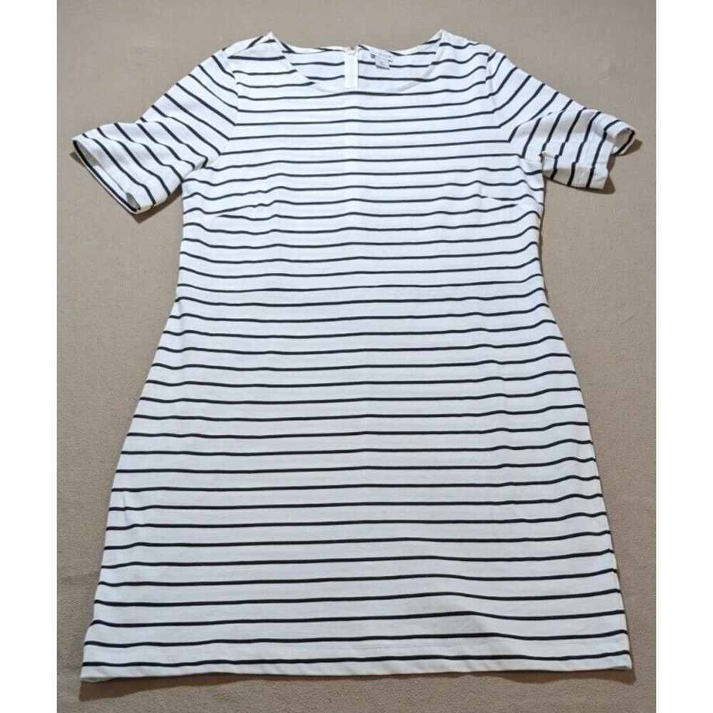 Curated Collections J. | J. Crew Women's Black And White Stripe Dress Size XL